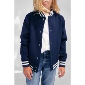 Gap  - Kids Varsity Jacket / S / Navy / NWOT